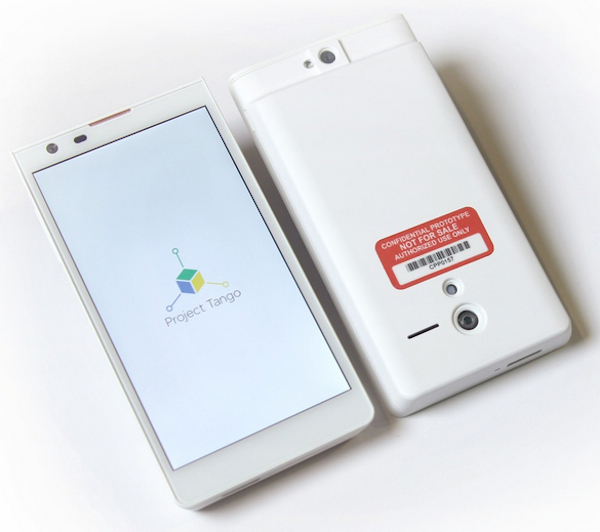 Google Project Tango, lo smartphone che sviluppa mappe 3D