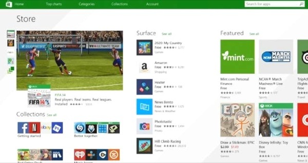 Windows Store update