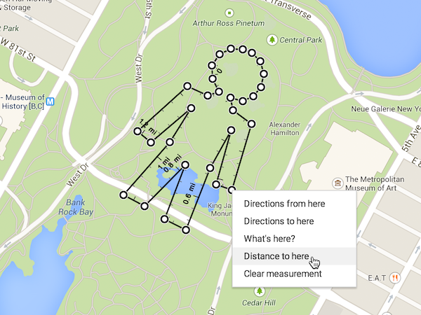 Google Maps, adesso è possibile misurare le distanze in linea d’aria 
