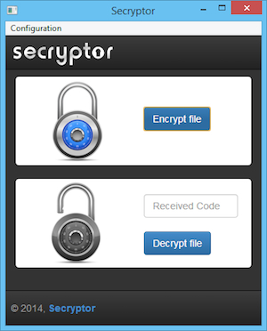 Secryptor, criptare i file prima della sincronizzazione con Dropbox