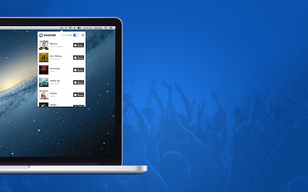 Shazam, ora è possibile riconoscere la musica anche su Mac