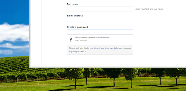 Google Chrome, una feature per generare automaticamente le password