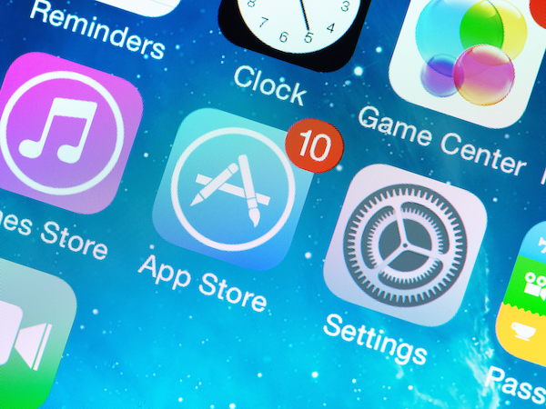 Foto dell'icona di App Store su iOS