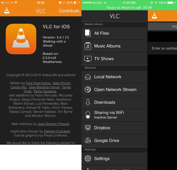 VLC ios