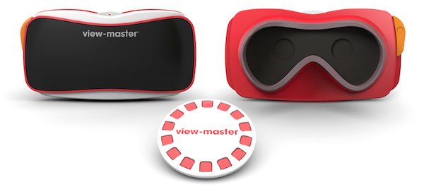 Immagine che mostra il nuovo View-Master realizzato in collaborazione da Google e Mattel