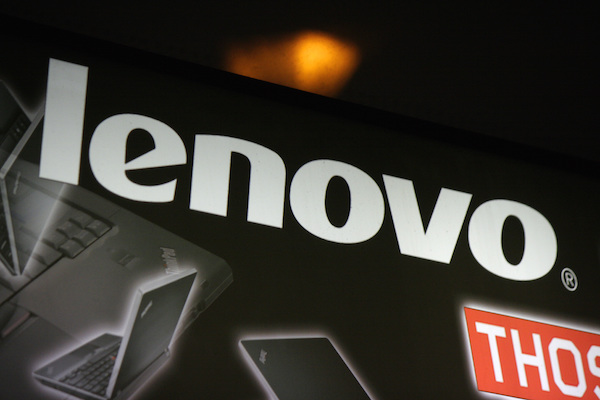 Immagine che mostra il logo di Lenovo