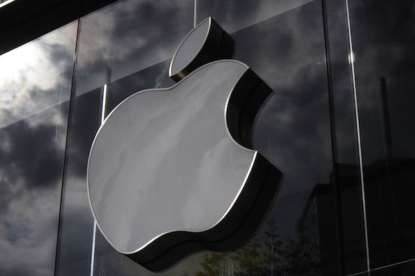Foto del logo Apple di un Apple Store