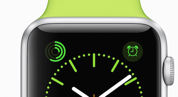 Screenshot dell'immagine di Apple Watch presente sul sito web Apple