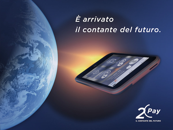 Immagine di presentazione del  servizio di mobile payment 2Pay