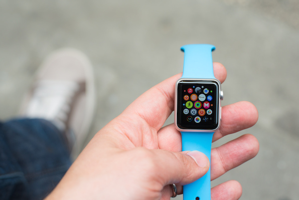 Foto che mostra un Apple Watch