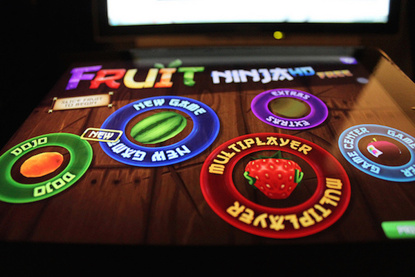 Foto del gioco Fruit Ninja su smartphone