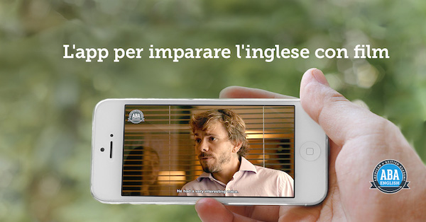 Immagine di presentazione della nuova app ABA English