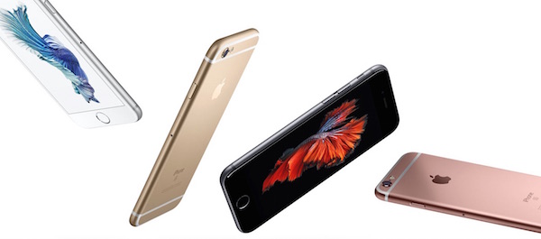 Immagine che mostra i nuovi iPhone 6 e iPhone 6s Plus