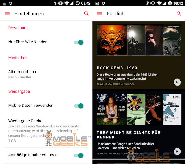Apple Music Android 1