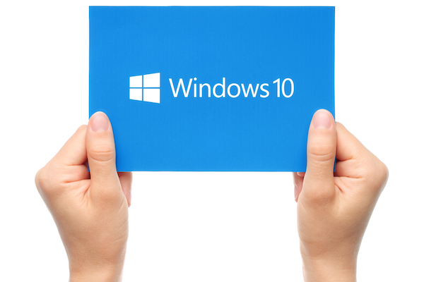 Foto del logo di Windows 10