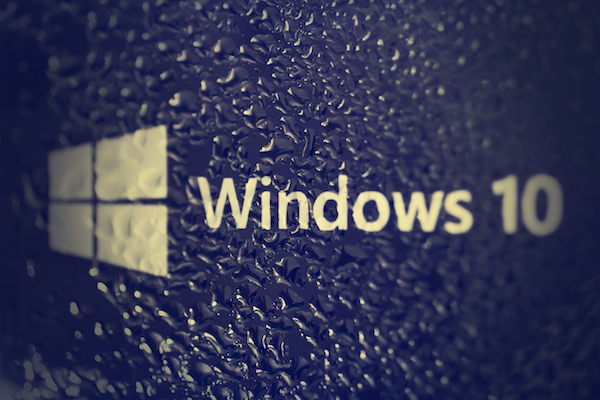 Foto del logo di Windows 10