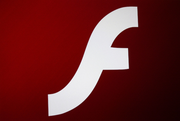 Foto che mostra il logo di Flash