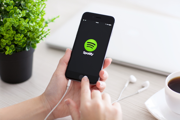 Foto dell'app spotify