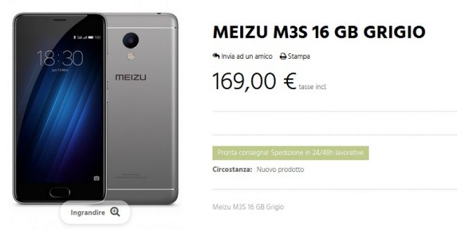 Meizu M3s